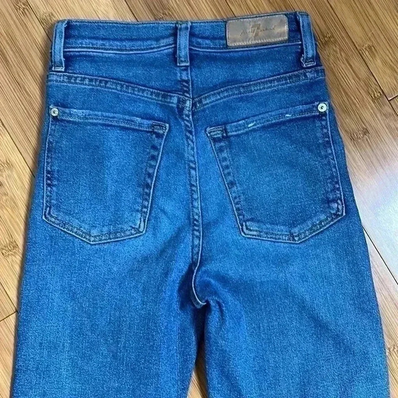 7 for all mankind boyfriend sequin crop Jean 23 - Picture 10 of 14